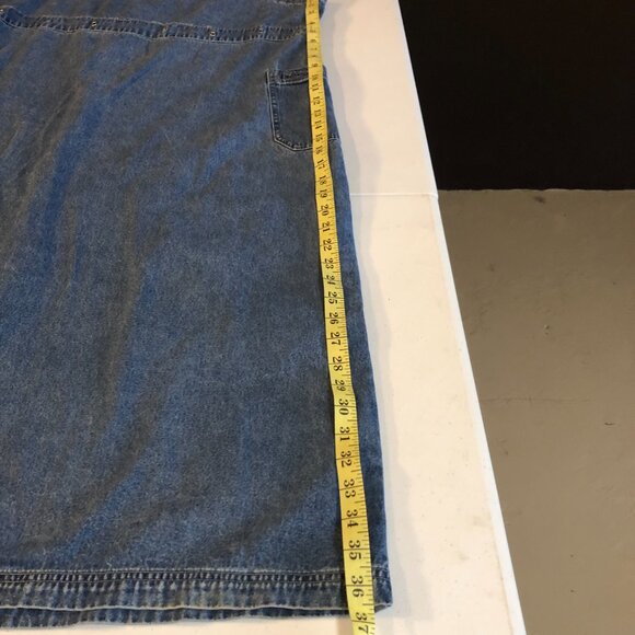 Sunshine Apparel Denim Sleeveless Romper Dress, Size 2X - Picture 4 of 10